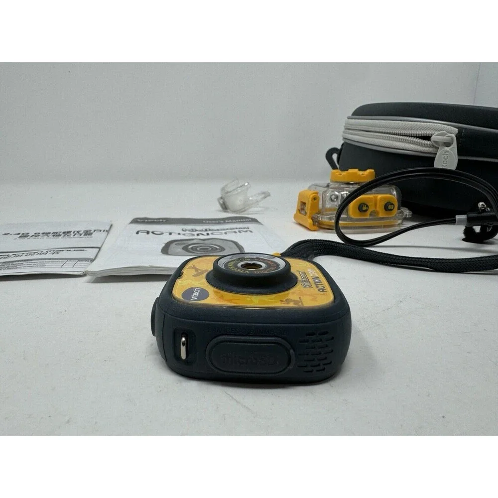 VTech Kidizoom Action Cam, Yellow 80-170700 Camera